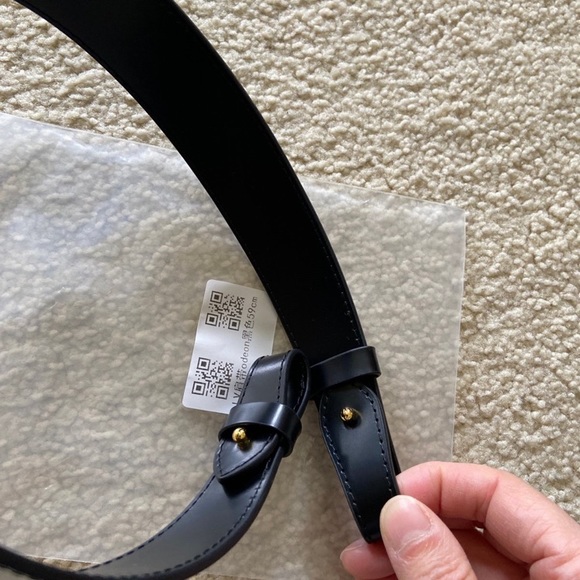 New black bag leather replacement straps - Picture 3 of 6